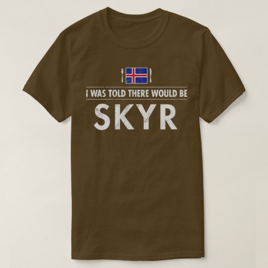Travel Skyr IJslands Dairy Breakfast Vanilla Frui T-shirt (Design voorkant)