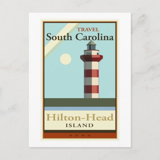 Travel South Carolina Briefkaart (Voorkant)