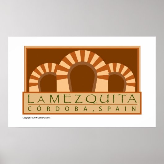 TRAVEL-Spanje-Córdoba Poster (Voorkant)