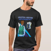 Travel Squad Minimalist T-shirt (Voorkant)