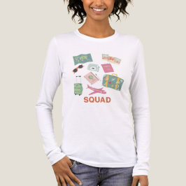 Travel Squad – Schattigee vakantie Essentials Tri-Blend Shirt