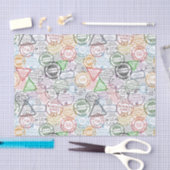Travel Stamps Tissuepapier (Craft)