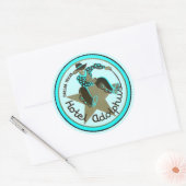 TRAVEL STICKER  Dallas Texas Adolphus Hotel (Envelop)