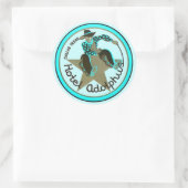 TRAVEL STICKER  Dallas Texas Adolphus Hotel (Tas)