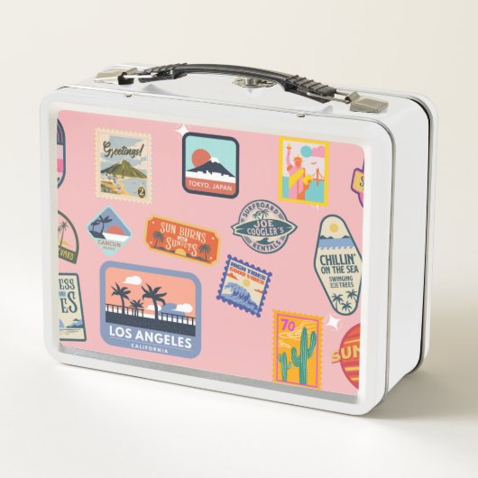 Travel Sticker Lunch Box (Achterkant)