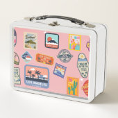 Travel Sticker Lunch Box (Voorkant)