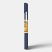 Travel sticker stempel Case-Mate iPhone case (Achterkant / Links)