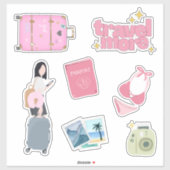 Travel Stickers for Travel Lovers  (Vel)