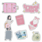 Travel Stickers for Travel Lovers  (Voorkant)