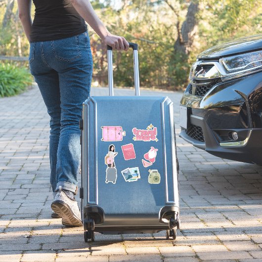 Travel Stickers for Travel Lovers  (Koffer Insitu)