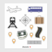 Travel Stickers Pack (Vel)