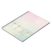 Travel Summer Surfers Beach Pink Mist Monogram Notitieboek (Linkerzijde)
