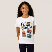Travel Tee Airport wear Future Stamp Collector T-shirt (Voorkant volledig)