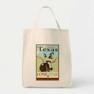 Travel Texas Tote Bag