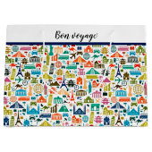 Travel the world groot cadeauzakje (Voorkant)