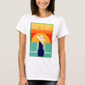 Travel the world t-shirt (Voorkant)