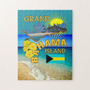 Travel Theme Grand Bahama Legpuzzel