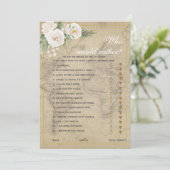 Travel Theme, Rather Vrijgezellenfeest game  Kaart (Staand voorkant)