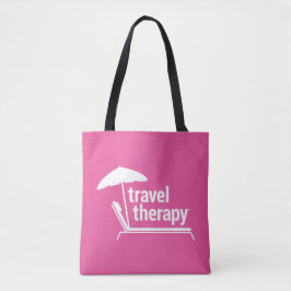 Travel Therapy Beach Bag & Purse Tote Bag