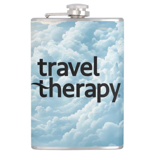 Travel Therapy Flask | Travel Flask Heupfles (Voorkant)