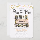 Travel Thleed Bridal Shower-uitnodiging Kaart (Voorkant)