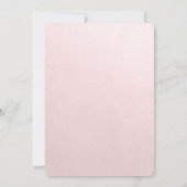 Travel Thleed Bridal Shower-uitnodiging Kaart (Achterkant)