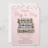 Travel Thleed Bridal Shower-uitnodiging Kaart (Voorkant)