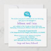 Travel ThMET Bat Mitzvah Uitnodiging (Voorkant)