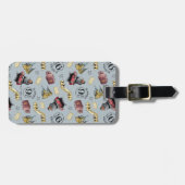 Travel To HOGWARTS™ Pattern Bagagelabel (Voorkant horizontaal)