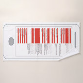 Travel to London Badhanddoek (Badhanddoek)