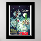 Travel to Spain  Vintage poster (Voorkant)