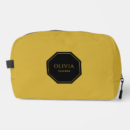 Travel Toilettas met Jouw naam en titel Toilettasje