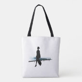 travel tote bag (Achterkant)