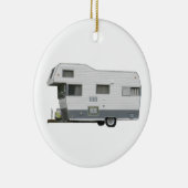 Travel Trailer  60's Keramisch Ornament (Rechts)