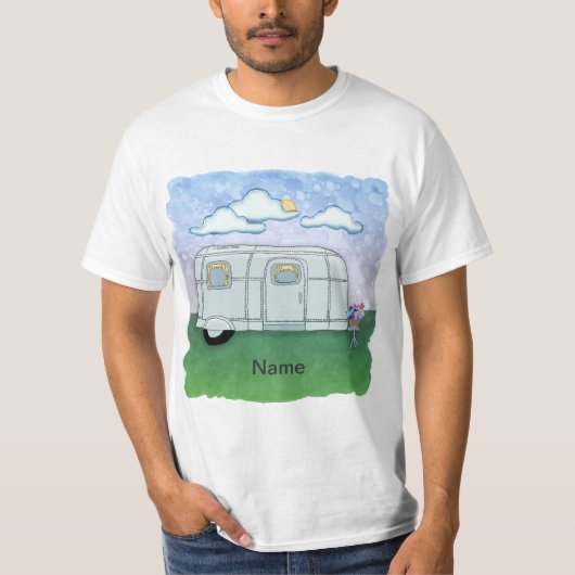 Travel Trailer  T-shirt (Voorkant)