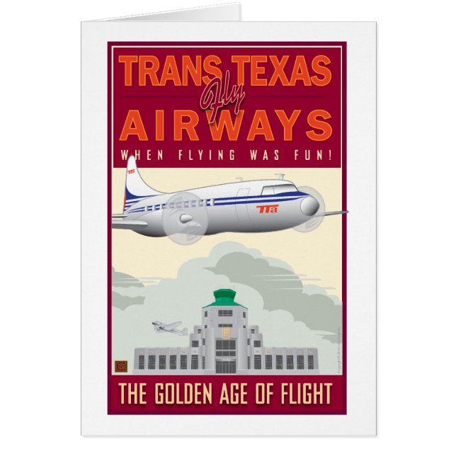 TRAVEL-Trans-Texas Airways (Voorkant)