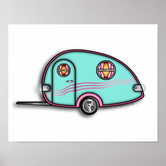 Travel Travel Travel Travel 11 x 14 POSTER (Voorkant)