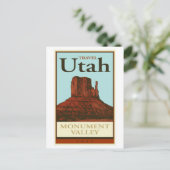 Travel Utah Briefkaart (Staand voorkant)