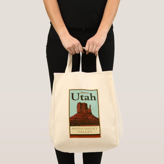 Travel Utah Tote Bag (Voorkant (product))