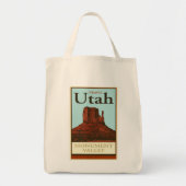 Travel Utah Tote Bag (Voorkant)