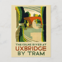 Travel van Uxbridge England Briefkaart