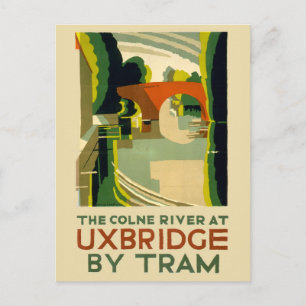  Travel van Uxbridge England Briefkaart