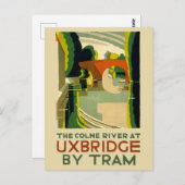  Travel van Uxbridge England Briefkaart (Voorkant / Achterkant)