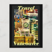Travel Vancouver, BC, Canada Briefkaart (Voorkant)