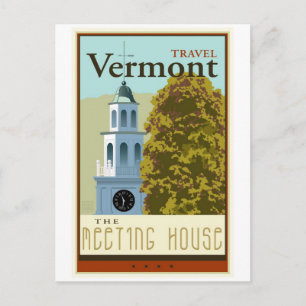 Travel Vermont Briefkaart