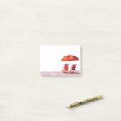  travel voor rolstoelbevestiging post-it® notes (Op bureau)