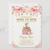 Travel Vrijgezellenfeest Miss naar Mrs Boho Blush  Kaart (Voorkant)