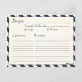 Travel Vrijgezellenfeest Recept Kaart Miss to Mrs. (Achterkant)