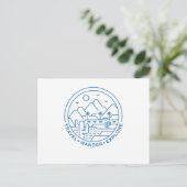 Travel Wander Explore Briefkaart (Staand voorkant)