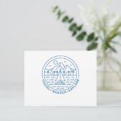 Travel Wander Explore Briefkaart (Staand voorkant)